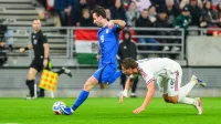 Slovenska nogometna vrsta z Madžarske s porazom (FOTO)