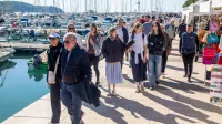 (GALERIJA) Prvomajski utrip ob morju