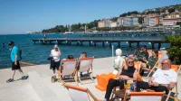 (GALERIJA) Prvomajski utrip ob morju