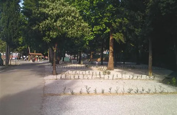 V avtokampu je po novem na voljo 47  urejenih   parcel za avtodome.