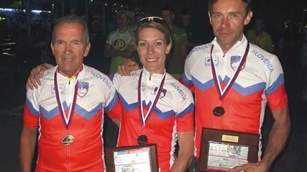 Briški prvaki: Jože Hafner, Danijela Svetlik, Borut Rovšček
