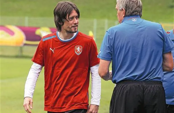 Bo Tomaš Rosicky (levo) lahko pomagal soigralcem na tekmi s Portugalsko?