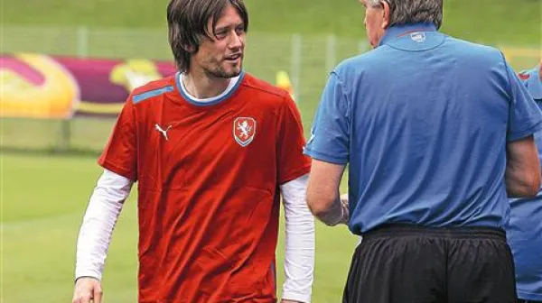 Bo Tomaš Rosicky (levo) lahko pomagal soigralcem na tekmi s Portugalsko?