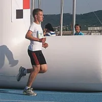 Jernej Jevšček je bil najhitrejši na kilometrskem teku