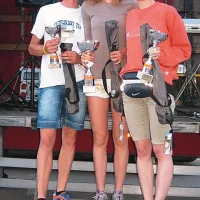 V Dobravljah ni bilo hitrejših deklet: Kristina Bele, Teja Kršinar, Sergeja Lipušček