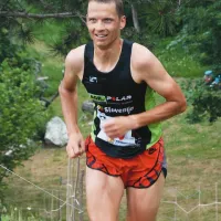 Klemen Triler, nekdanji primorski pokalni prvak v gorskih tekih, je bil drugi. Pripravlja se, da izboljša rekord po  Slovenski planinski poti, Transverzali.