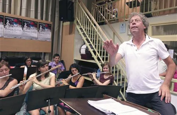 Poletni tabor Musica creativa pod vodstvom dirigenta Jana Cobra