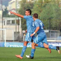 Tako se je Taulant Kadrija (na fotografiji levo) veselil svojega krstnega zadetka v prvoligaški konkurenci