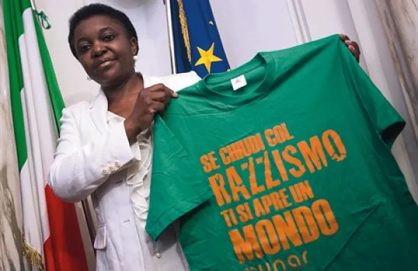 Temnopolta ministrica v italijanski vladi Cecile Kyenge 