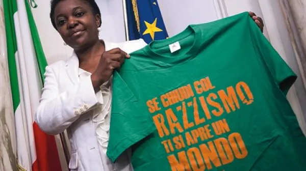 Temnopolta ministrica v italijanski vladi Cecile Kyenge 