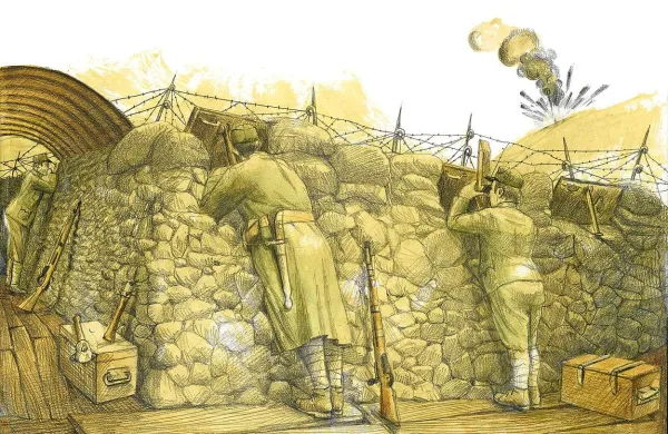 Ilustracija iz knjige Anton