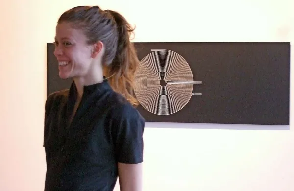 Avtorica razstave Nataša Muševič Dot