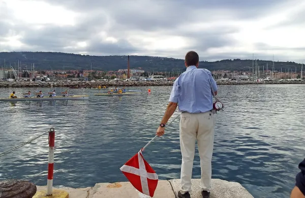 Veslanje v razmerah za jadranje
