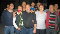 Emil Rojc je sinoči tako proslavil začetek svojega drugega županskega mandata 
