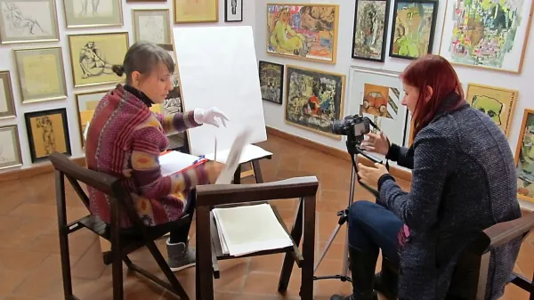 Digitalizacija umetniških del v galeriji Avgusta Černigoja v Lipici  