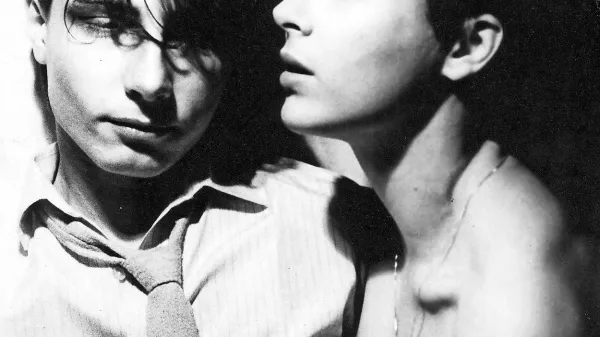 Davor Tolja in Marina Perazić na začetku kariere, sredi 
osemdesetih.  