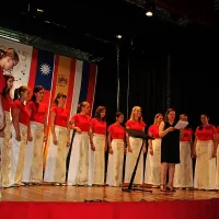 Dekliški zbor Pueri cantores iz Tolmina je pod vodstvom 
Barbare Kovačič osvojil srebrno priznanje.