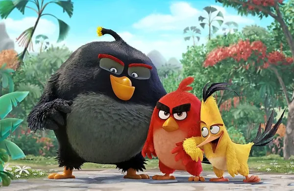 Ni kaj, Angry Birds, priznamo, so v filmski različici prav 
prikupni.  