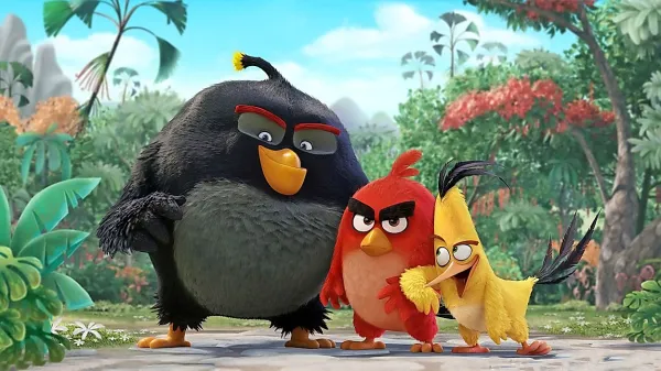 Ni kaj, Angry Birds, priznamo, so v filmski različici prav 
prikupni.  