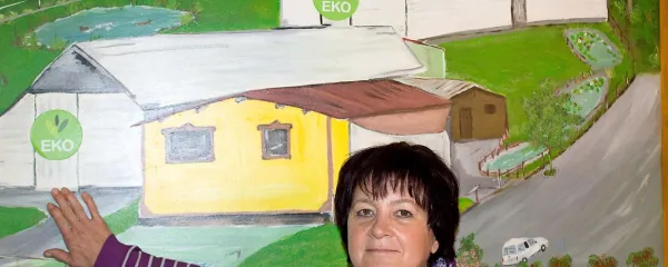Ana Kranjčič vodi gostilno, kjer so na jedilniku izključno ekopostrvi.
