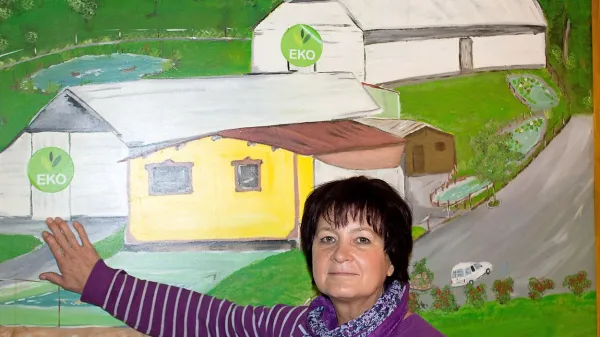 Ana Kranjčič vodi gostilno, kjer so na jedilniku izključno ekopostrvi.