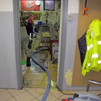 Poplavljen gasilci dom v Novi Gorici.