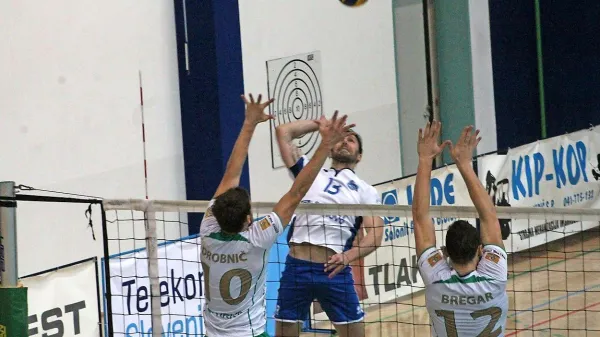 Salonitov Saša Gadnik je proti ACH Volleyju dosegel 13 
točk.