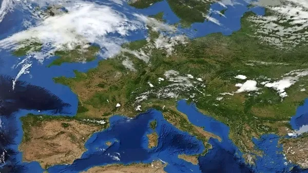 Nad večjim delom Evrope se krepi anticiklon.