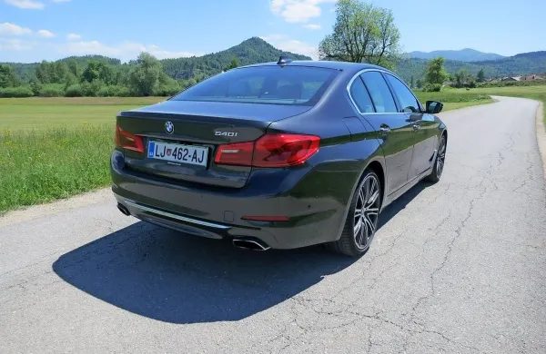 BMW 540i je vrhunski primerek avtomobilske industrije.