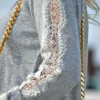 Čipka kot droben detajl.