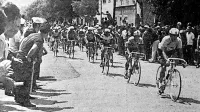 Tako je karavana Gira d'Italia leta 1971 prvič prišla v Novo Gorico. 