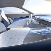 Približno tako  bo čez nekaj let videti tudi notranjost  običajnih 
vozil.

