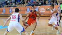 Nejc Zupan (desno)  je s 25 točkami blestel proti Šenčurju.