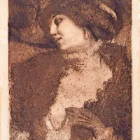 Helena Vurnik: Parižanka, jedkanica, 1910