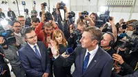 Bliskavice po razglasitvi rezultatov 