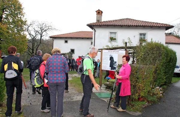Utrinek z lanskega pohoda Po Vertovčevih poteh 