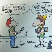 Utrinek iz Motohovega kota, rubrike, ki jo je vrsto let objavljal 
v tedniku Mandrač. 