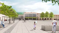 Zasnova prenovljenega Lavričevega trga
