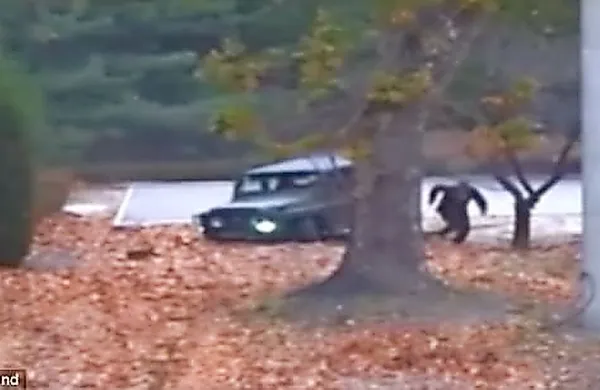 Severnokorejski prebežnik je skušal z avtomobilom prečkati 
demilitarizirano območje. Nato se je ustavil, skočil iz avtomobila in začel teči proti Južni Koreji. 