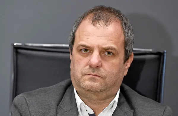 Tolminski župan Uroš Brežan