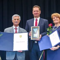 Občinski priznanji Angeli Lampe in Dušanu Milenkoviču