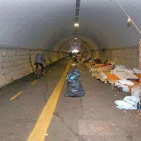 Goriški predor Bombi so izpraznili in zaprli