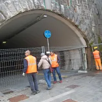 Goriški predor Bombi so izpraznili in zaprli