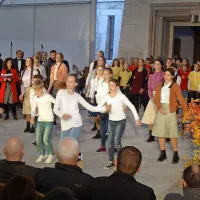 Na Cerju počastili stoletnico konca soške fronte in odkrili veličastno sliko