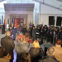 Na Cerju počastili stoletnico konca soške fronte in odkrili veličastno sliko