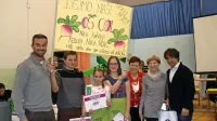 Zmagovalna ekipa iz Osnovne šole Col