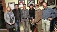 Nagrajenci fotografskega ex tempiore (z leve): Dajana Čok, 
Andrej Udovič, Klavdij Ujčič, Sonja Prosen, Jerko Gudac in 
Iztok Snoj.