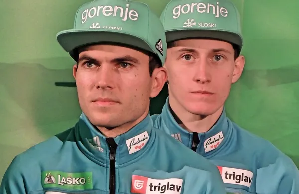  Jernej Damjan je na začetku sezone presenetljivo korak pred 
Petrom Prevcem.