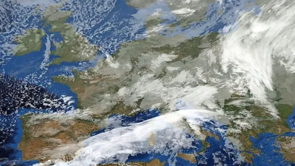 Vremenska slika je zelo pesta.