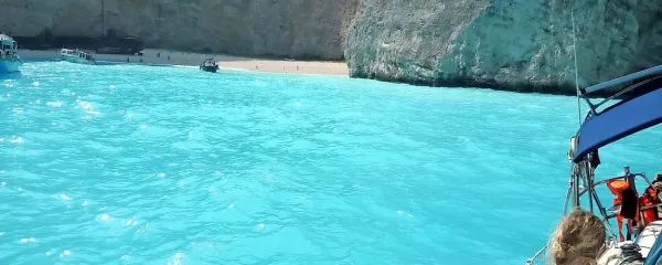 Znameniti  zaliv  Shipwreck  na Zakintosu